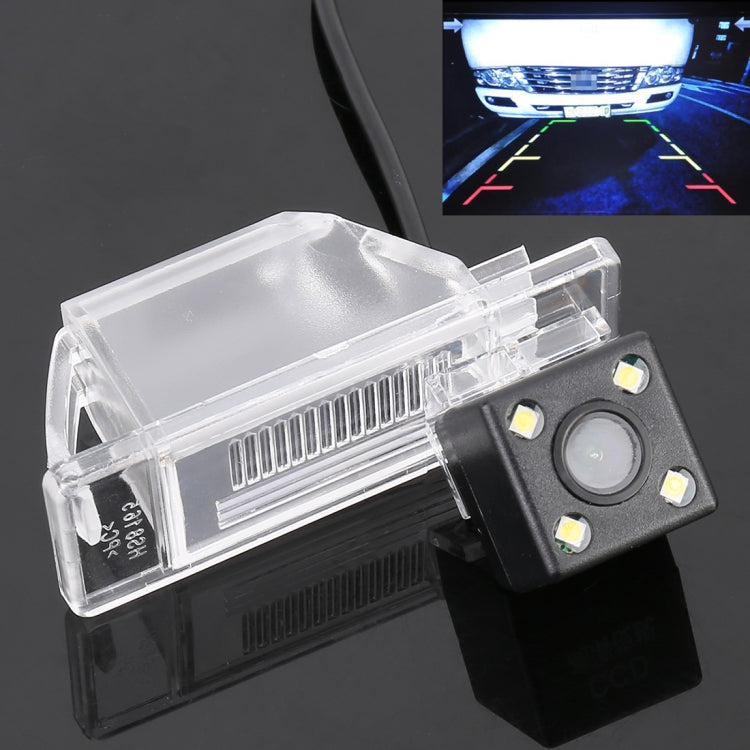 656x492 Effective Pixel HD Waterproof 4 LED Night Vision Wide Angle Car Rear View Backup Reverse Camera for Nissan Patrol 2017-2018 / Kicks 2017-2018 - Rear View Cameras by PMC TechLife | Online Shopping South Africa | PMC TechLife | Buy Now Pay Later Mobicred