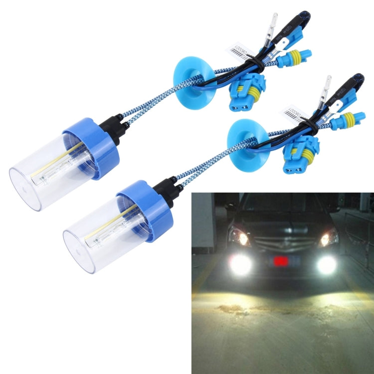 2 PCS H3 55W 5500K HID Bulbs Xenon Lights Lamps, AC 12V - Xenon Lights by PMC TechLife | Online Shopping South Africa | PMC TechLife | Buy Now Pay Later Mobicred