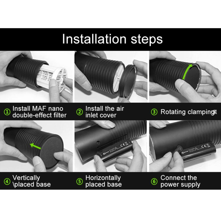 XPower M8 Car Air Purifier Filter + Filter Element for XPower X8 Nano Air Purifier - Air Purifier by Xpower | Online Shopping South Africa | PMC TechLife | Buy Now Pay Later Mobicred