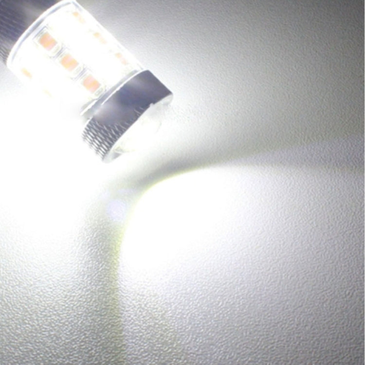2 PCS 1156/BA15S/BAU15S 10W 1000 LM 6000K White + Yellow Light DRL&Turn Light with 42 SMD-2835-LED Lamp���DC 12-24V - Arrow Turn Lights by PMC TechLife | Online Shopping South Africa | PMC TechLife | Buy Now Pay Later Mobicred