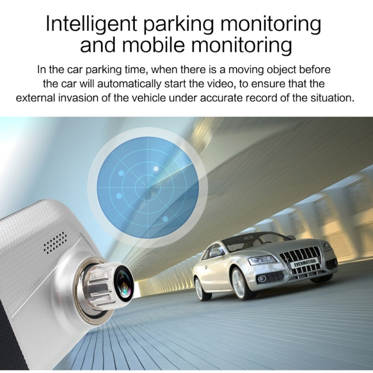 V100 7 inch LCD Touch Screen Rear View Mirror Car Recorder with Separate Camera, 170 Degree Wide Angle Viewing, Support Night Vision / Loop Video / Motion Detection / G-Sensor / TF Card - Car DVRs by PMC TechLife | Online Shopping South Africa | PMC TechLife | Buy Now Pay Later Mobicred