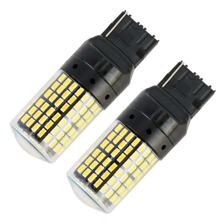 2 PCS T20 / 7440 DC12V / 18W / 1080LM Car Auto Turn Lights with SMD-3014 Lamps (White Light) - Arrow Turn Lights by PMC TechLife | Online Shopping South Africa | PMC TechLife | Buy Now Pay Later Mobicred