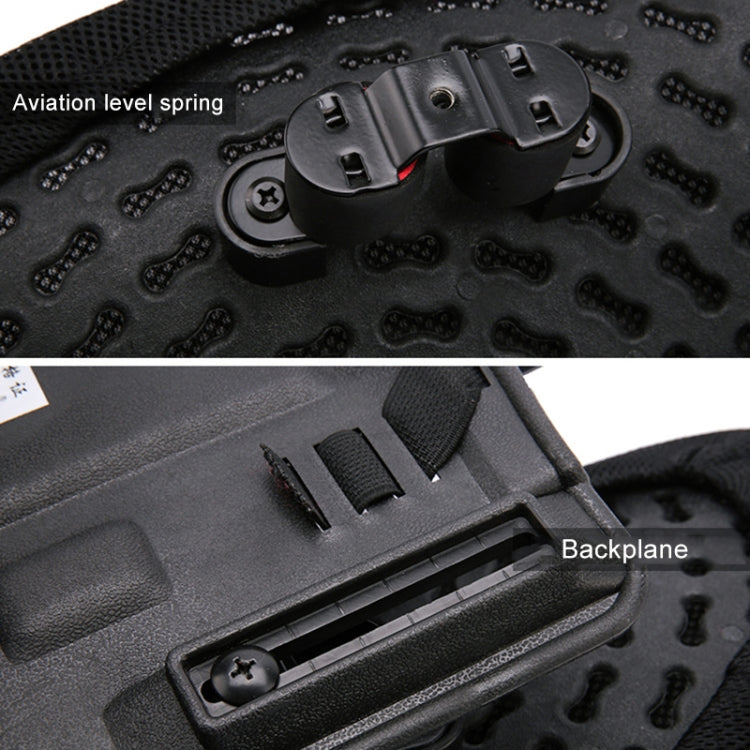 Car Lumbar Support Office Seat Belt Backrest Double Cushion Car Home Massage Lumbar Ice Silk Pillow (Black) - Seat Accessories by PMC TechLife | Online Shopping South Africa | PMC TechLife | Buy Now Pay Later Mobicred