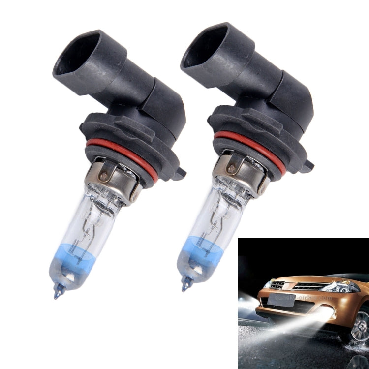 2 PCS 9006 Halogen Head Lamp 12V 55W 1700 LM 4300K  Warm White Light - Halogen Lights by PMC TechLife | Online Shopping South Africa | PMC TechLife | Buy Now Pay Later Mobicred