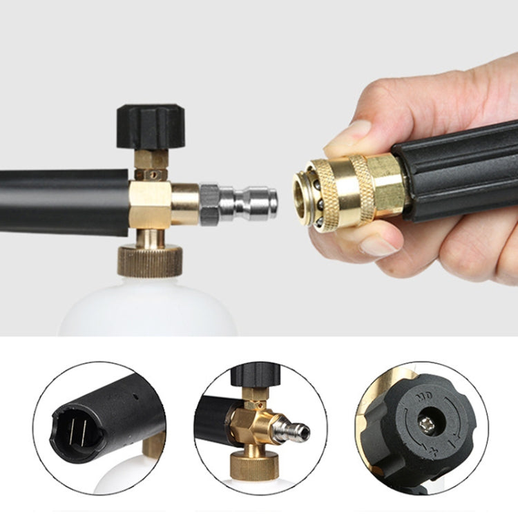 High Pressure Car Wash Foam Gun Soap Foamer Generator Water Sprayer Gun, Inner Wire: 22 x 1.5 - Car Washer & Accessories by PMC TechLife | Online Shopping South Africa | PMC TechLife | Buy Now Pay Later Mobicred