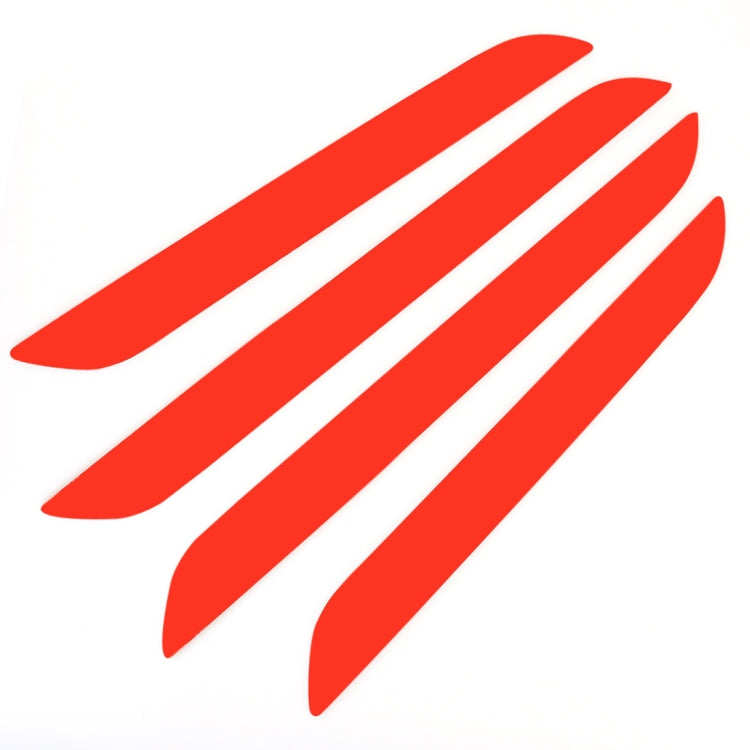 4 PCS Carbon Fibre Car Door Panel Decorative Sticker for Audi Q3 2013-2018 - Car Interior Mouldings by PMC TechLife | Online Shopping South Africa | PMC TechLife | Buy Now Pay Later Mobicred