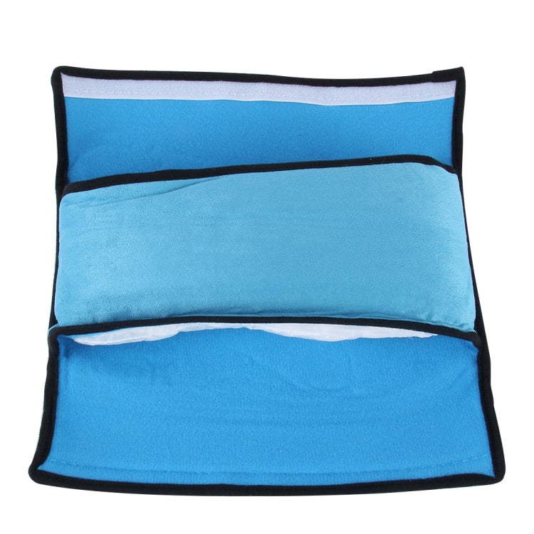 2 PCS Children Baby Safety Strap Soft Headrest Neck Support Pillow Shoulder Pad for Car Safety Seatbelt(Blue) - free shipping - PMC TechLife - Order now!