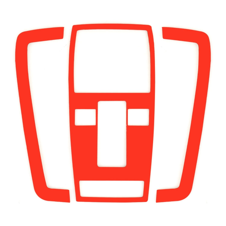 3 PCS Car Front Dome Light Panel Carbon Fiber Decorative Sticker for Mercedes-Benz W204 - Car Interior Mouldings by PMC TechLife | Online Shopping South Africa | PMC TechLife | Buy Now Pay Later Mobicred