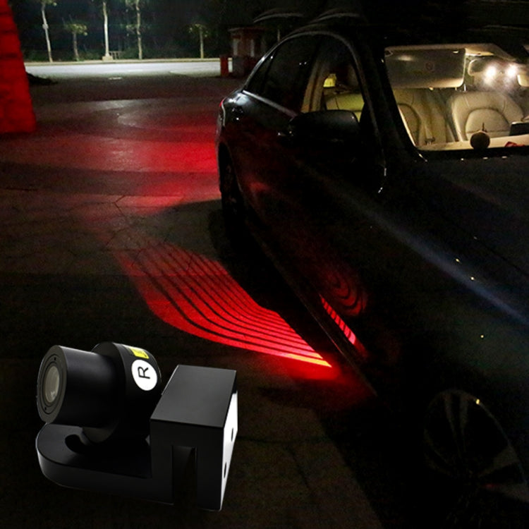2 PCS DC 8-36V Ghost Shadow Courtesy Angel Wings Projection Lamp Car Door LED Welcome Lights(Red Light) - Decorative Lights by PMC TechLife | Online Shopping South Africa | PMC TechLife | Buy Now Pay Later Mobicred