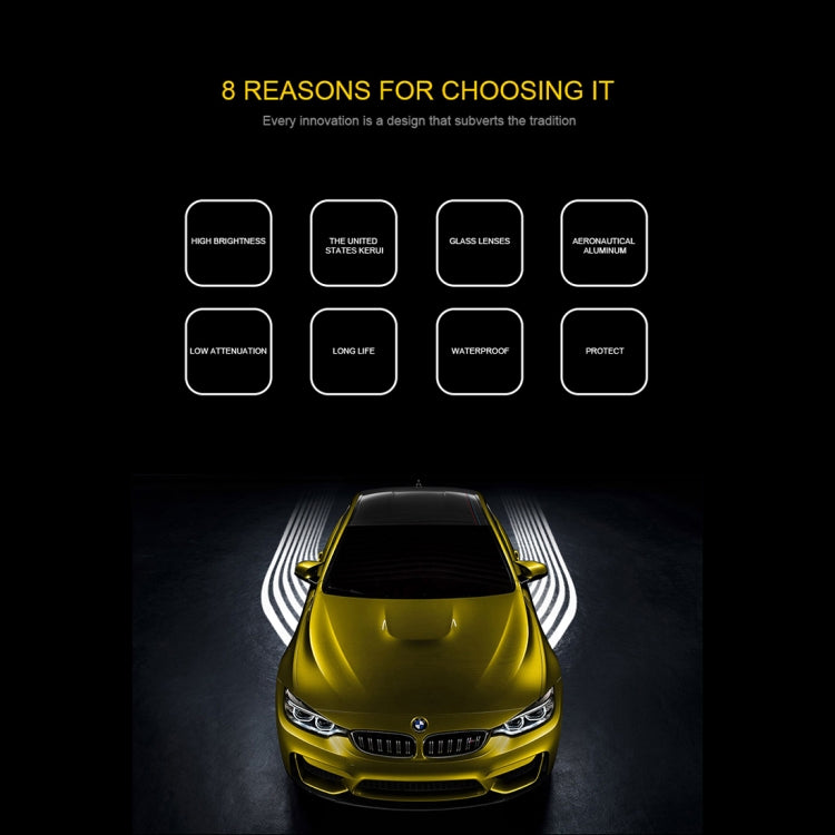 2 PCS DC 8-36V Ghost Shadow Courtesy Angel Wings Projection Lamp Car Door LED Welcome Lights(Red Light) - Decorative Lights by PMC TechLife | Online Shopping South Africa | PMC TechLife | Buy Now Pay Later Mobicred