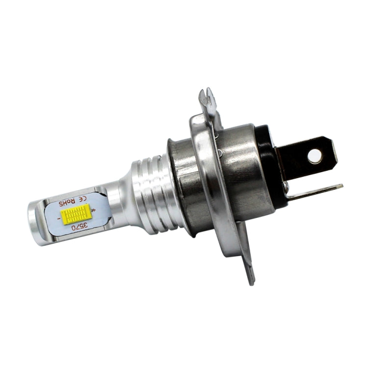 2 PCS H4 72W 1000LM 6000-6500K Super Bright White Light Car Fog LED Bulbs, DC 12-24V (Yellow Light) - Fog / Driving Lights by PMC TechLife | Online Shopping South Africa | PMC TechLife | Buy Now Pay Later Mobicred
