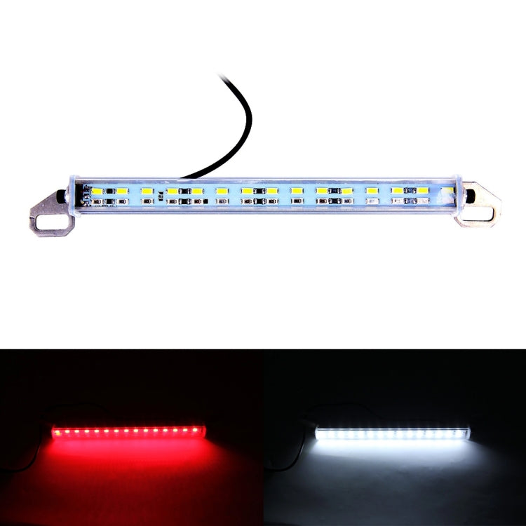 10W 30 LED SMD 2835 White Light + Red Light Car Backup Auxiliary Light Brake Light, DC 12V Cable Length: 60cm - Brake Lights by PMC TechLife | Online Shopping South Africa | PMC TechLife | Buy Now Pay Later Mobicred