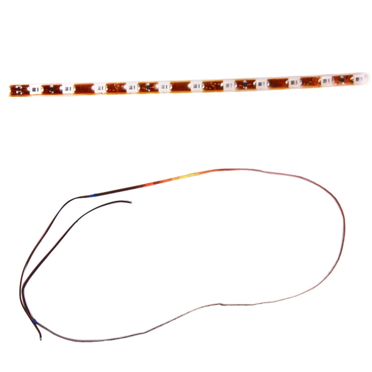 5 PCS 45 LED 3528 SMD Waterproof Flexible Car Strip Light for Car Decoration, DC 12V, Length: 90cm(Red Light) - Decorative Lights by PMC TechLife | Online Shopping South Africa | PMC TechLife | Buy Now Pay Later Mobicred