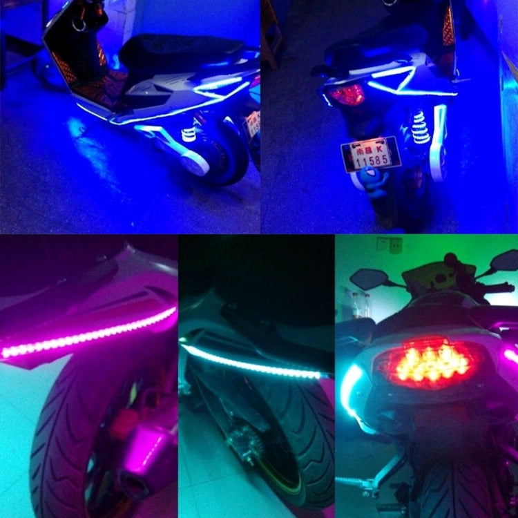 5 PCS 45 LED 3528 SMD Waterproof Flexible Car Strip Light for Car Decoration, DC 12V, Length: 90cm(Red Light) - Decorative Lights by PMC TechLife | Online Shopping South Africa | PMC TechLife | Buy Now Pay Later Mobicred