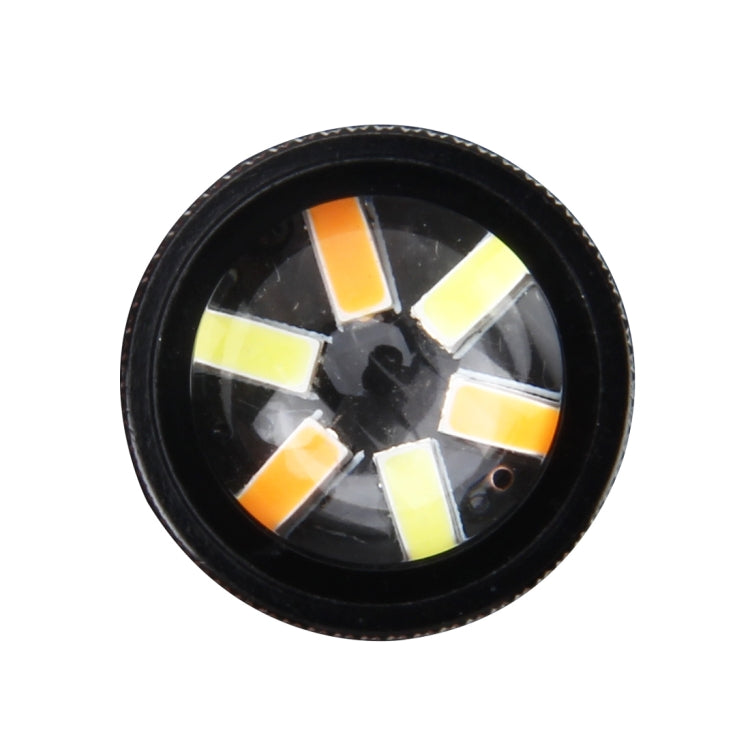 2 PCS 7440 5W 450LM 60LEDs DC 12V SMD-4014 Car Auto Brake Light Turn Signal Lights Car Source Set(White Light+Yellow Light), Cable Length: 40cm - Brake Lights by PMC TechLife | Online Shopping South Africa | PMC TechLife | Buy Now Pay Later Mobicred