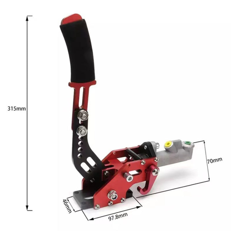 Brake Hydraulic Drift Brake Hand Hydraulic Drift Drive Brake Drift Racing Car Modification(Black) - Brake System by PMC TechLife | Online Shopping South Africa | PMC TechLife | Buy Now Pay Later Mobicred