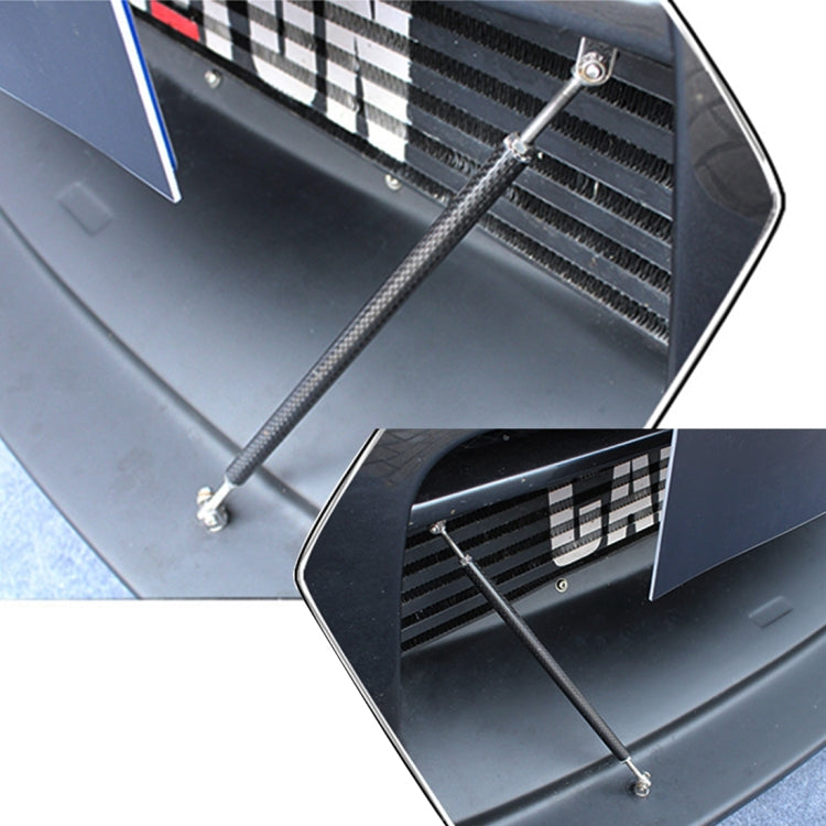 2 PCS Car Modification Large Surrounded By The Rod Telescopic Lever Front and Rear Bars Fixed Front Lip Back Shovel Adjustable Small Rod, Length: 7.5cm(Black) - free shipping - PMC TechLife - Order now!