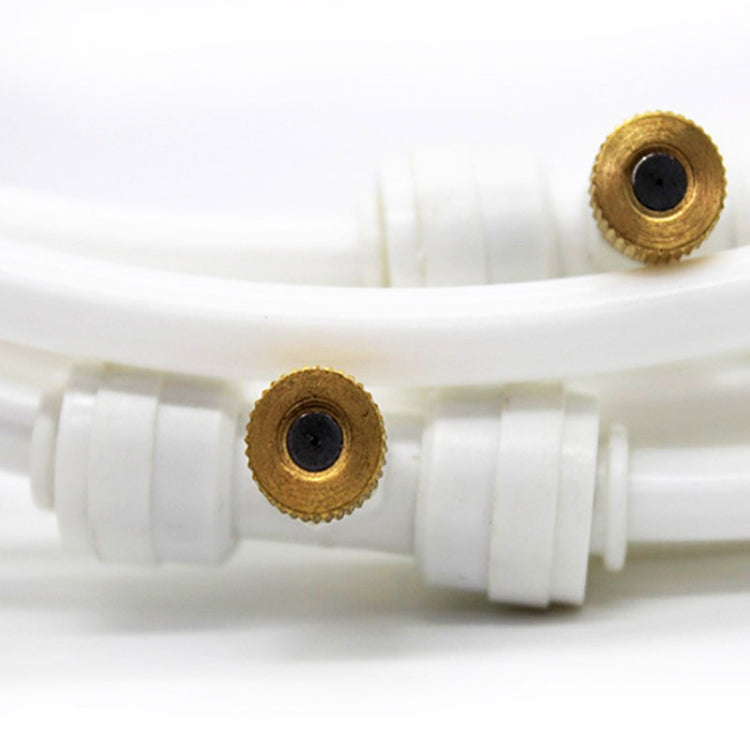 Outdoor Lawn Garden PE Hose Mist Watering Line Misting Cooling System with 26 x Mist Nozzles, Length: 18m(Black) - Watering & Irrigation by PMc TechLife | Online Shopping South Africa | PMc TechLife | Buy Now Pay Later Mobicred