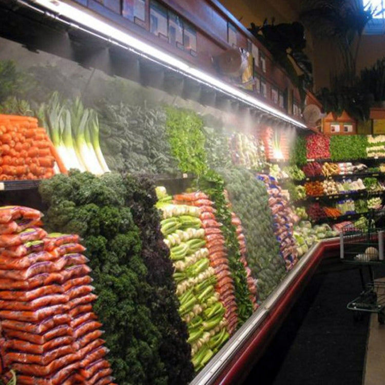 Outdoor Lawn Garden PE Hose Mist Watering Line Misting Cooling System with 26 x Mist Nozzles, Length: 18m(White) - Watering & Irrigation by PMc TechLife | Online Shopping South Africa | PMc TechLife | Buy Now Pay Later Mobicred