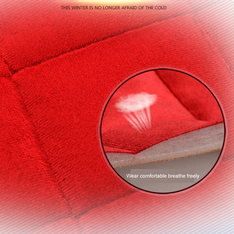 3 PCS / Set  Warm Car Seat Cover Cushion Five Seats Universal Two Front Row Seat Covers and One Back Row Seat Cover Car Non-slip Chair Pad Warm Car Mats No Back Plush Cushion(Black) - Seat Accessories by PMC TechLife | Online Shopping South Africa | PMC TechLife | Buy Now Pay Later Mobicred