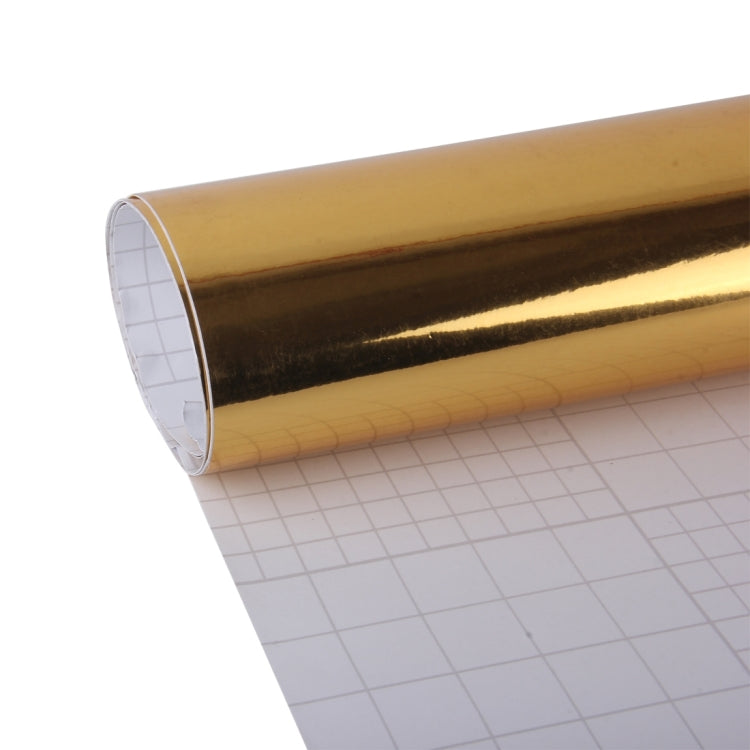 1.52m �� 0.5m Electroplating Car Auto Body Decals Sticker Self-Adhesive Side Truck Vinyl Graphics(Gold) - Auto Film by PMc TechLife | Online Shopping South Africa | PMc TechLife | Buy Now Pay Later Mobicred