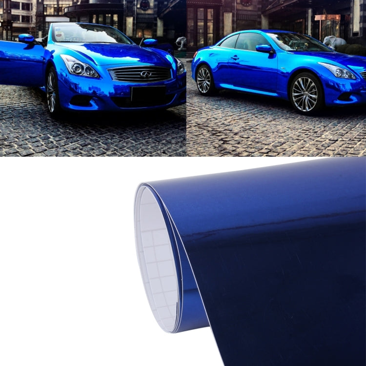 1.52m �� 0.5m Electroplating Car Auto Body Decals Sticker Self-Adhesive Side Truck Vinyl Graphics(Blue) - Auto Film by PMc TechLife | Online Shopping South Africa | PMc TechLife | Buy Now Pay Later Mobicred