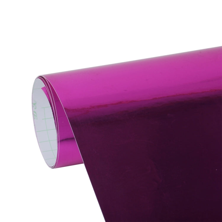 1.52m �� 0.5m Electroplating Car Auto Body Decals Sticker Self-Adhesive Side Truck Vinyl Graphics(Magenta) - Auto Film by PMc TechLife | Online Shopping South Africa | PMc TechLife | Buy Now Pay Later Mobicred