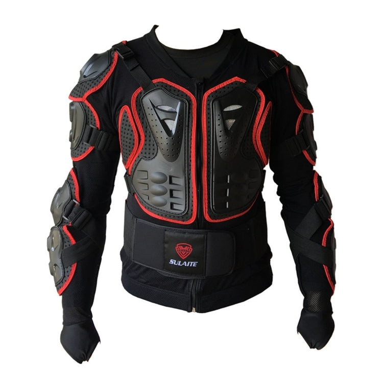 SULAITE BA-03 SUV Motorbike Bicycle Outdoor Sports Armor Protective Jacket, Size: L(Red) - free shipping - PMC TechLife - Order now!