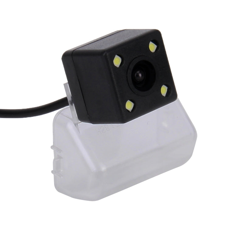 656��492 Effective Pixel HD Waterproof 4 LED Night Vision Wide Angle Car Rear View Backup Reverse Camera for 2012 Version Mazda CX-5 - Rear View Cameras by PMC TechLife | Online Shopping South Africa | PMC TechLife | Buy Now Pay Later Mobicred