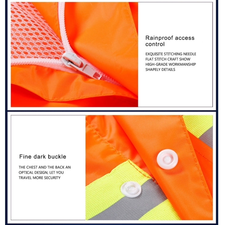 Adult Split Reflective Raincoats Rain Pants Cleaners Waterproof Clothes Labor Insurance Safety Sanitation Suits, Size: L - Reflective Safety Clothing by PMC TechLife | Online Shopping South Africa | PMC TechLife | Buy Now Pay Later Mobicred