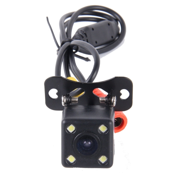 720��540 Effective Pixel PAL 50HZ / NTSC 60HZ CMOS II Waterproof Universal Car Rear View Backup Camera With 4 LED Lamp, DC 12V, Wire Length: 4m - Rear View Cameras by PMC TechLife | Online Shopping South Africa | PMC TechLife | Buy Now Pay Later Mobicred