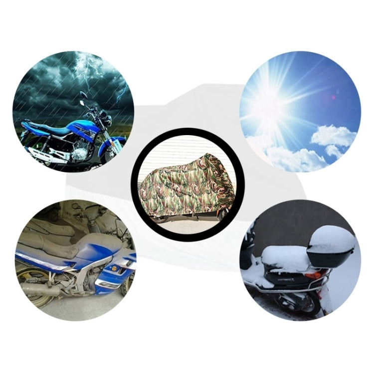 190T Polyester Taffeta All Season Waterproof Sun Motorcycle Mountain Bike Cover Dust & Anti-UV Outdoor Camouflage Bicycle Protector, Size: S - Raincoat by PMC TechLife | Online Shopping South Africa | PMC TechLife | Buy Now Pay Later Mobicred