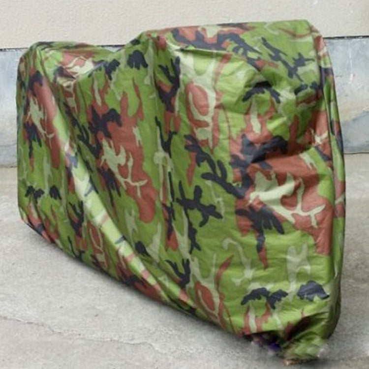 190T Polyester Taffeta All Season Waterproof Sun Motorcycle Mountain Bike Cover Dust & Anti-UV Outdoor Camouflage Bicycle Protector, Size: L - Raincoat by PMC TechLife | Online Shopping South Africa | PMC TechLife | Buy Now Pay Later Mobicred