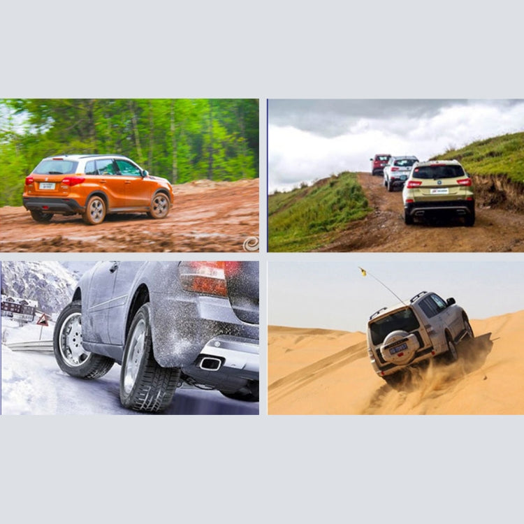 6 PCS Car Snow Tire Anti-skid Chains Winter Car Snow Tire Chains Wheel Chains Anti-skid Belt Thickened Anti-slip Chains with Effortless Wheel - Car Road Trouble Clearer by PMC TechLife | Online Shopping South Africa | PMC TechLife | Buy Now Pay Later Mobicred