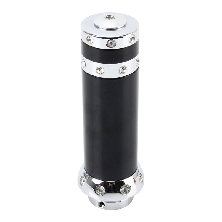 Universal Aluminum Silver Black Decorative Strip Hand Brake Lever Hand Brake Cover Grips Hand Brake Protective Cover - Shift Knob by PMC TechLife | Online Shopping South Africa | PMC TechLife | Buy Now Pay Later Mobicred