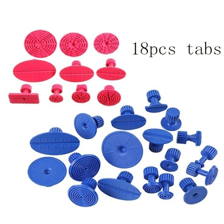 44 in 1 Auto Car Metal PDR Dent Lifter-Glue Puller Tab Hail Removal Paintless Car Dent Repair Tools Kit, with 20W Glue Gun, US Plug or EU Plug - Hand Tool Sets by PMC TechLife | Online Shopping South Africa | PMC TechLife | Buy Now Pay Later Mobicred