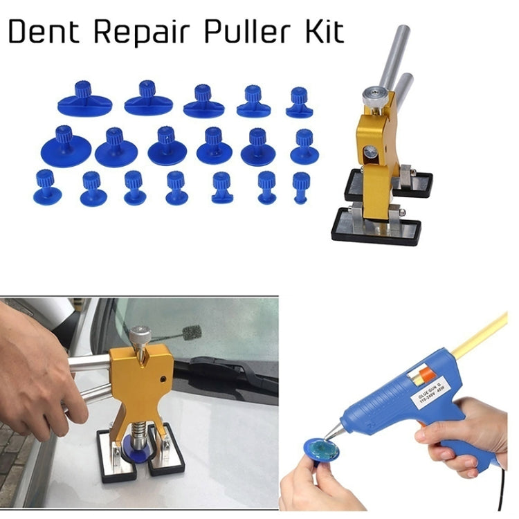 44 in 1 Auto Car Metal PDR Dent Lifter-Glue Puller Tab Hail Removal Paintless Car Dent Repair Tools Kit, with 20W Glue Gun, US Plug or EU Plug - Hand Tool Sets by PMC TechLife | Online Shopping South Africa | PMC TechLife | Buy Now Pay Later Mobicred