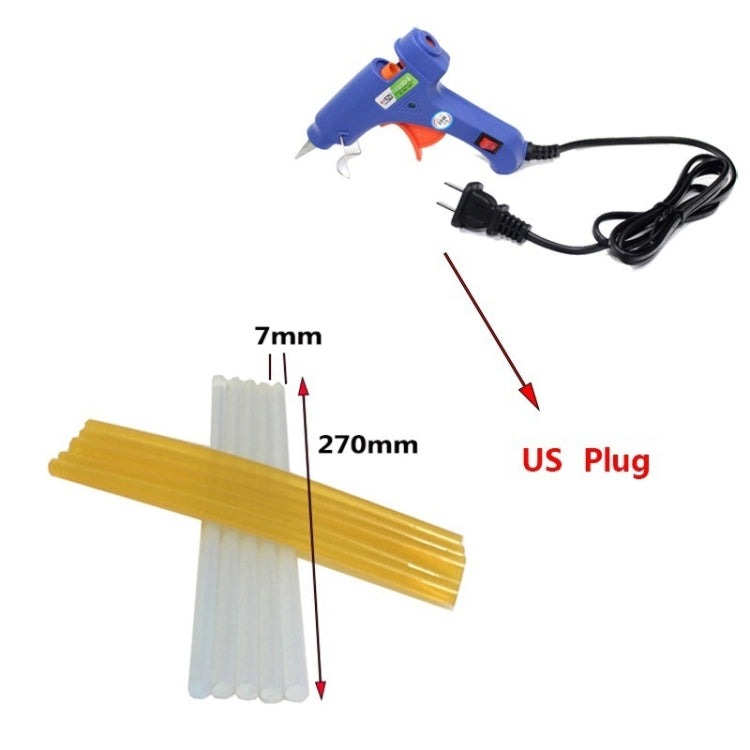 45 in 1 Auto Car Metal PDR Dent Lifter-Glue Puller Tab Hail Removal Paintless Car Dent Repair Tools Kit, with 20W Glue Gun, US Plug or EU Plug - free shipping - PMC TechLife - Order now!