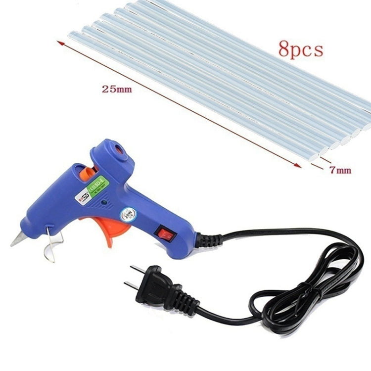 32 in 1 Auto Car Metal PDR Dent Lifter-Glue Puller Tab Hail Removal Paintless Car Dent Repair Tools Kit, with 20W Glue Gun, US Plug or EU Plug - Hand Tool Sets by PMC TechLife | Online Shopping South Africa | PMC TechLife | Buy Now Pay Later Mobicred