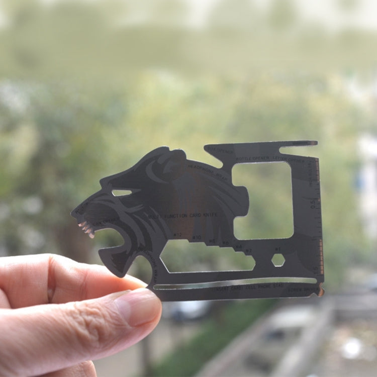 18 in 1 Multi-functional Stainless Steel Outdoor Camping EDC Steller Card Knife Screwdriver Headphone Wrap Fruit Peeler  Phone Kickstand  Inch and Centimeter Ruler Opener - Hand Tool Sets by PMC TechLife | Online Shopping South Africa | PMC TechLife | Buy Now Pay Later Mobicred