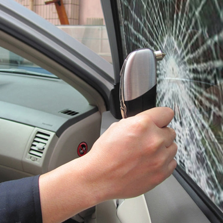 9 in 1 Digital Tire Pressure Gauge Multi-function Safety Hammer with Swiss Style Army Knife, Flashlight and Red Safety Light, Outdoor Tool Kit - free shipping - PMC TechLife - Order now!