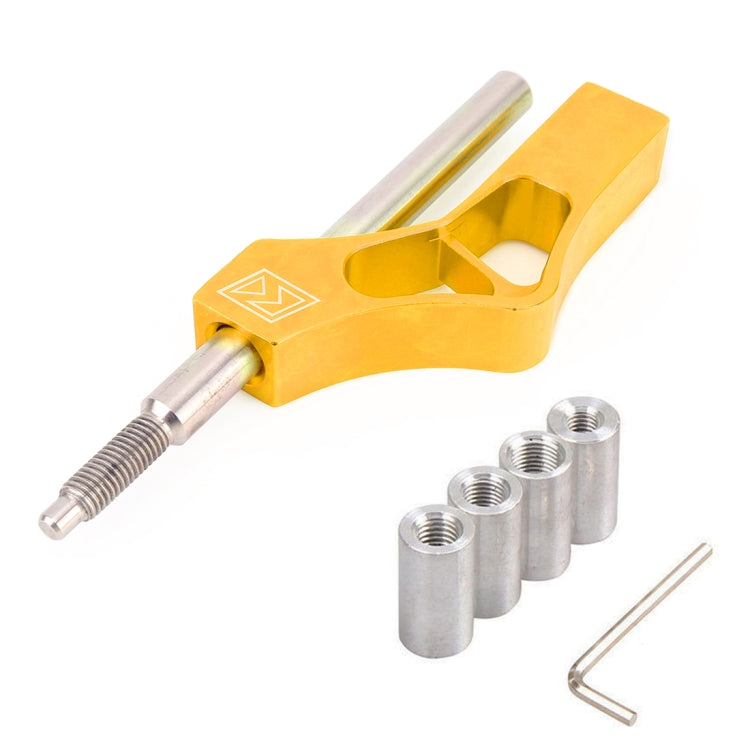 Car Modification Heightening Gear Shifter Extension Rod Adjustable Height Adjuster Lever Shift Lever with Adapters for Honda(Gold) - Shift Knob by PMC TechLife | Online Shopping South Africa | PMC TechLife | Buy Now Pay Later Mobicred