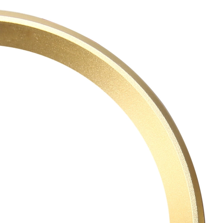 2 PCS/Set Zinc Alloy Steering Wheel Decoration Ring Sticker Logo Car Styling Modification Car Front Logo Ring Decoration Rear Cover Trim Hood Emblem Rings for BMW 3 Series(Gold) - Decoration Rings by PMC TechLife | Online Shopping South Africa | PMC TechLife | Buy Now Pay Later Mobicred