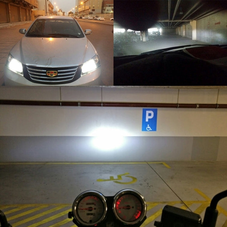 2 PCS H8/H9/H11 18W 1800 LM 6000K IP68 Casnbus Constant Current Car LED Headlight with 2 COB Lamps, DC 9-36V(White Light) - LED Headlamps by PMC TechLife | Online Shopping South Africa | PMC TechLife | Buy Now Pay Later Mobicred