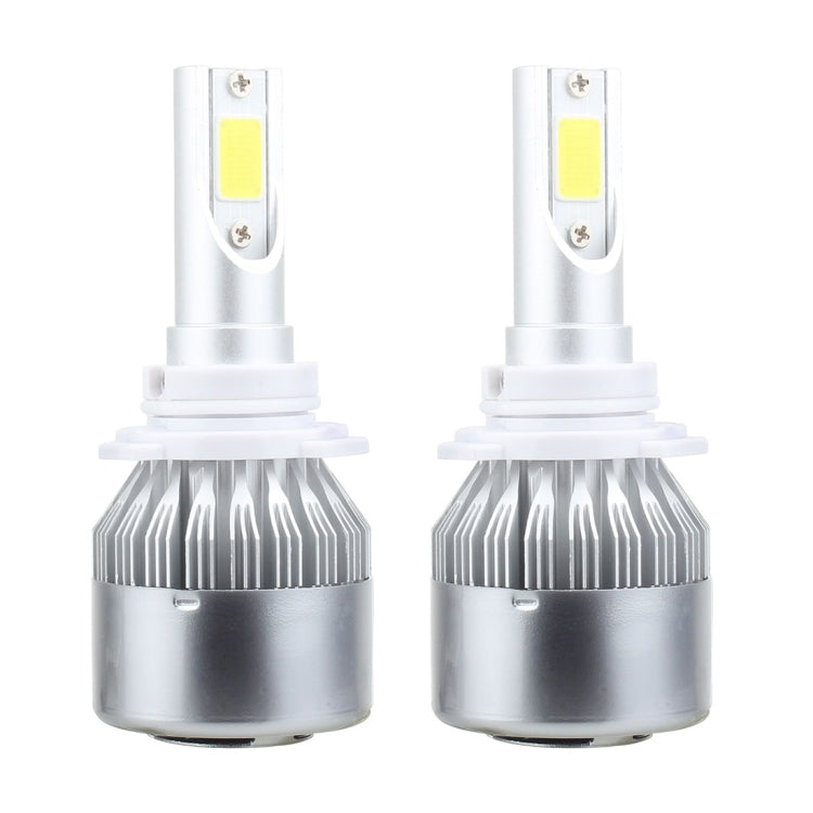 2 PCS 9005 18W 1800 LM 6000K IP68 Casnbus Constant Current Car LED Headlight with 2 COB Lamps, DC 9-36V(White Light) - LED Headlamps by PMC TechLife | Online Shopping South Africa | PMC TechLife | Buy Now Pay Later Mobicred