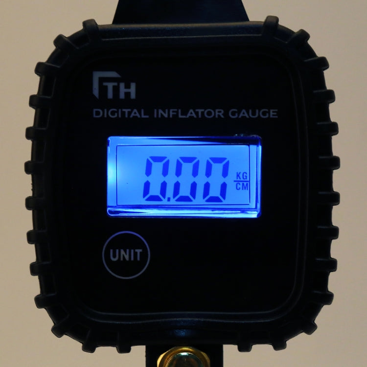 Car Multi-functional Digital LCD Display Tire Air Pressure Inflator Gauge Vehicle Tester Inflation Monitoring - Tire Pressure Gauges by PMC TechLife | Online Shopping South Africa | PMC TechLife | Buy Now Pay Later Mobicred