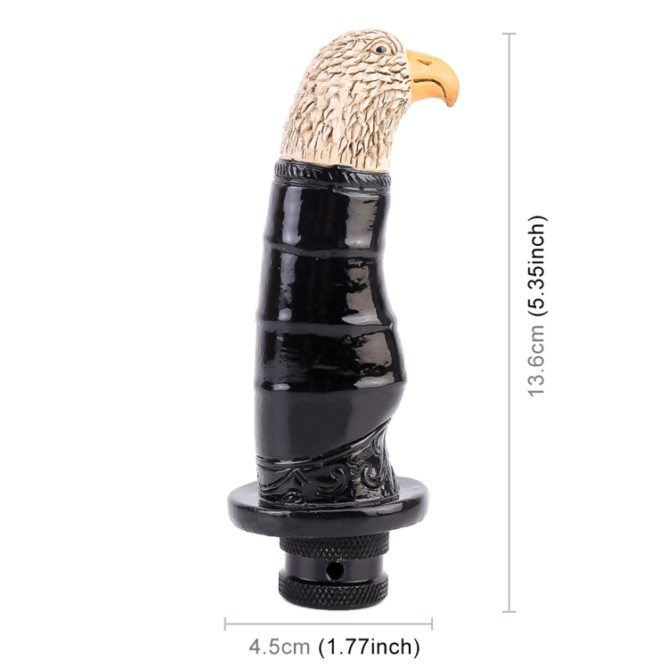 Universal Car Eagle Shape Metal Gear Shift Knob Modified Car Auto Transmission Shift Lever Knob(Black) - Shift Knob by PMC TechLife | Online Shopping South Africa | PMC TechLife | Buy Now Pay Later Mobicred