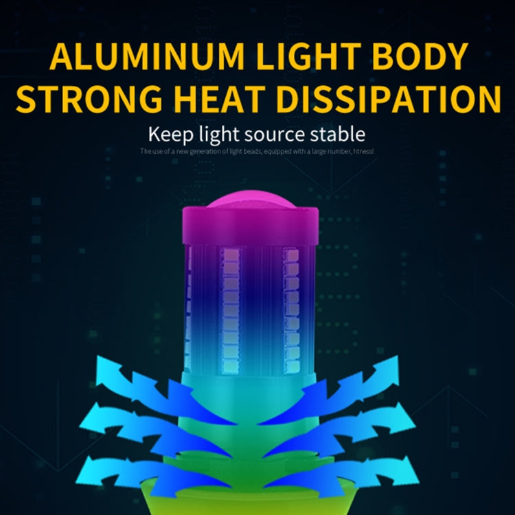 2 PCS T20 / 7443  DC9-16V / 8.2W(H) 2.7W(L) / 6000K / 655LM Car Auto Brake Lights 66LEDs SMD-2016 Lamps - Brake Lights by PMC TechLife | Online Shopping South Africa | PMC TechLife | Buy Now Pay Later Mobicred