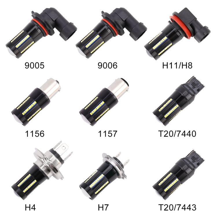 2 PCS T20 / 7443  DC9-16V / 8.2W(H) 2.7W(L) / 6000K / 655LM Car Auto Brake Lights 66LEDs SMD-2016 Lamps - Brake Lights by PMC TechLife | Online Shopping South Africa | PMC TechLife | Buy Now Pay Later Mobicred