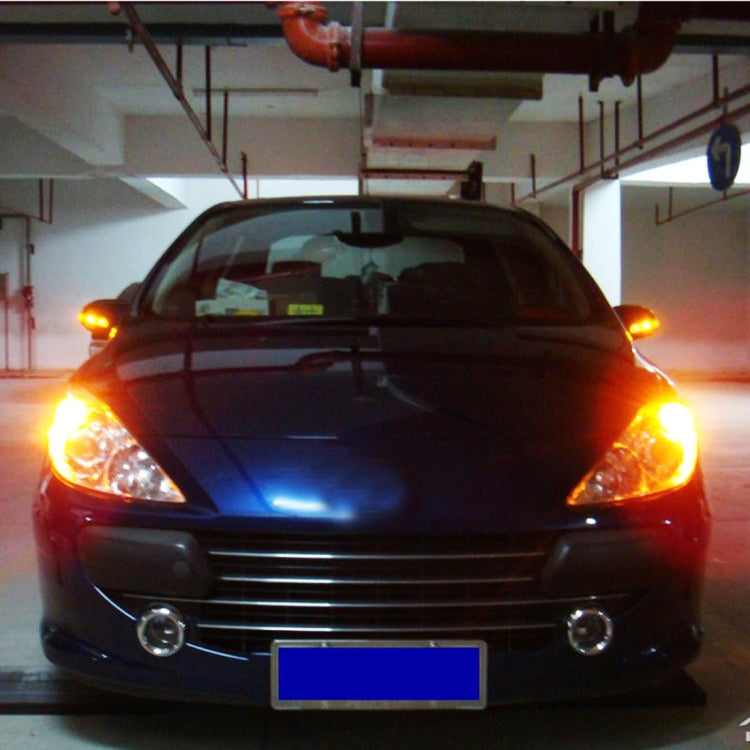 2 PCS T20 / 7440 DC9-16V / 8.2W / 6000K / 655LM Car Auto Reversing Lights / Turn Light 66LEDs SMD-2016 Lamps - Brake Lights by PMC TechLife | Online Shopping South Africa | PMC TechLife | Buy Now Pay Later Mobicred